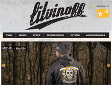Tablet Screenshot of litvinoff.cz